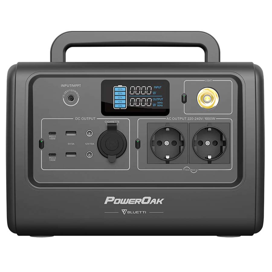 Bluetti-EB70-Poweroak-Asa Bluetti EB70 Generador Solar Electrico Asa