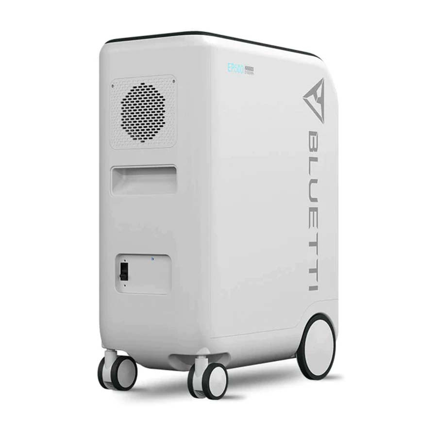 Bluetti-EP500-Trasera Bluetti EP500 Generador Solar Trasera