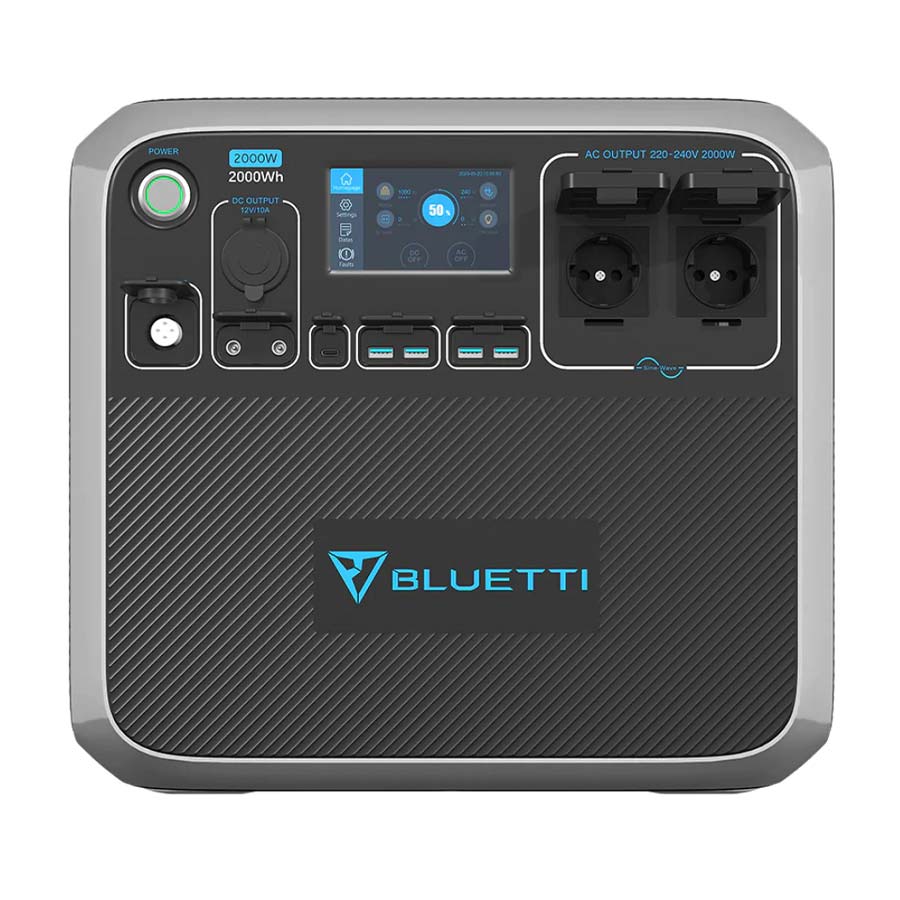 Bluetti-Poweroak-AC200P-Frontal Bluetti Poweroak AC200P Frontal