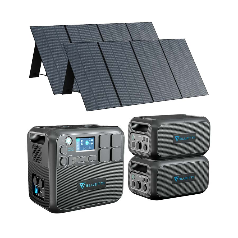 Pack Bluetti AC200MAX + 2 B230 + 2 PV350