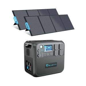 Pack Bluetti AC200MAX 2.200W | 2.048Wh + 2 Paneles Solares PV200