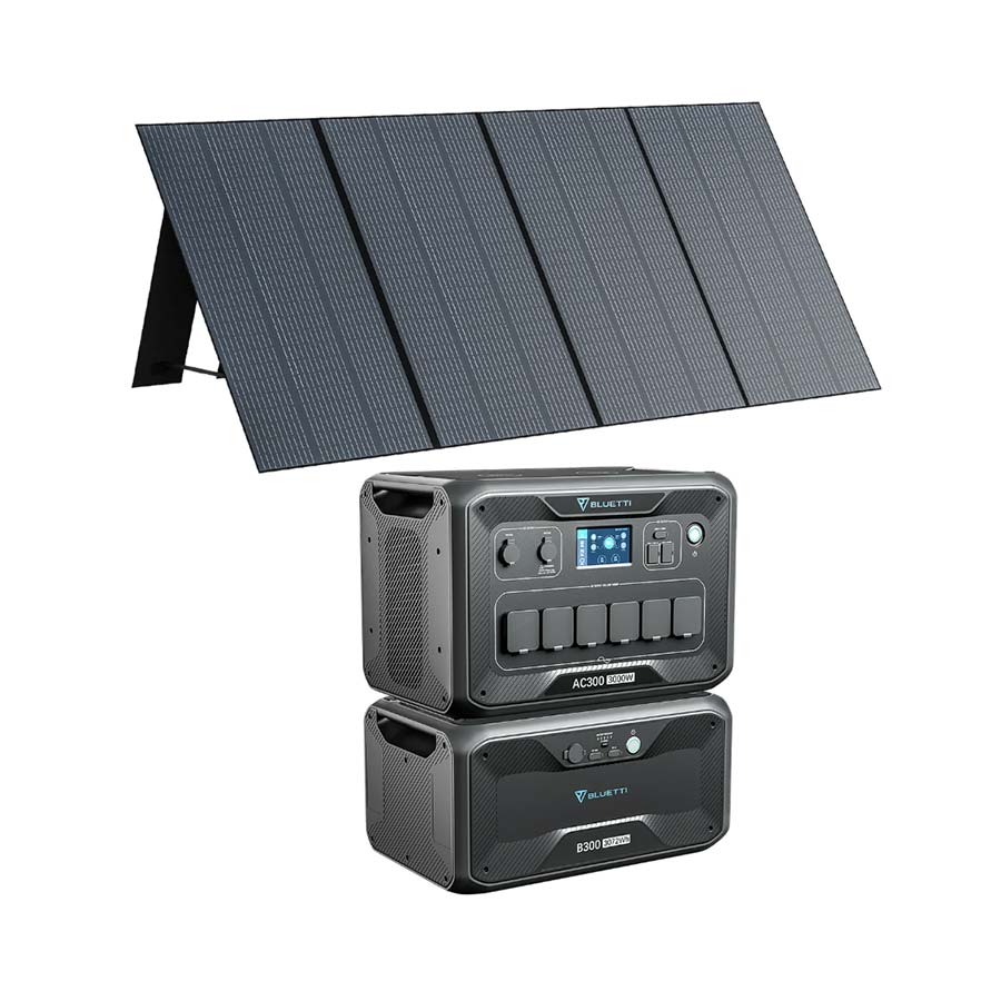 Pack Bluetti AC300 + B300 + PV350