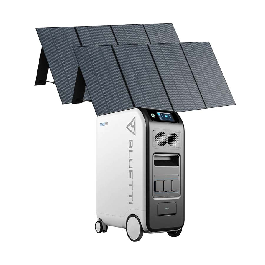 Pack Bluetti EP500 + 2 Paneles Solares PV350