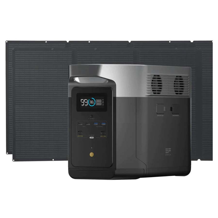 Pack Ecoflow Delta Max + 2 Paneles Solares 400w