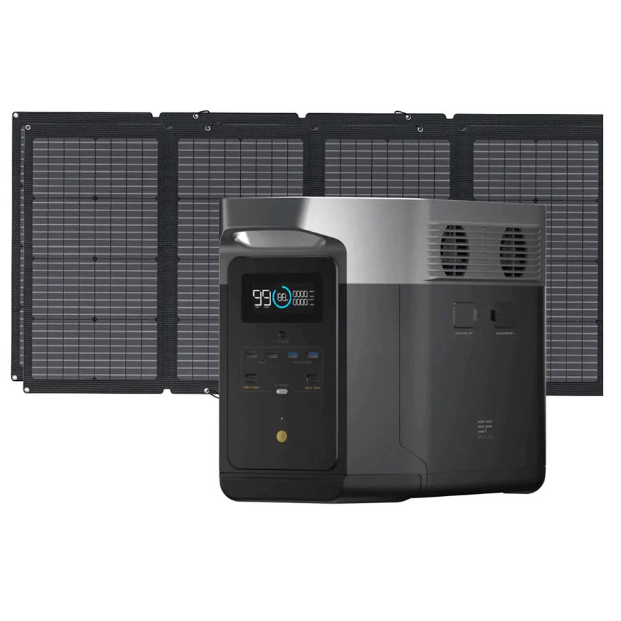 Pack Ecoflow Delta Max + 2 Paneles Solares de 220W