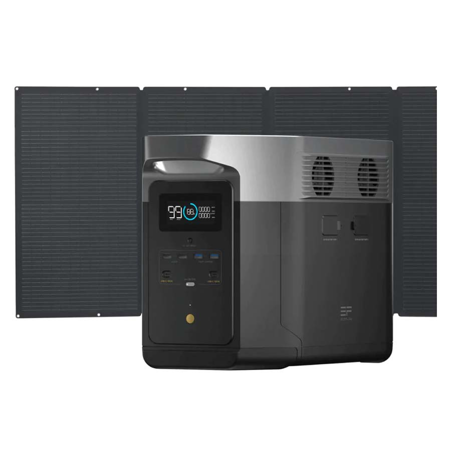 Pack Ecoflow Delta Max + 4 Paneles Solares de 220W