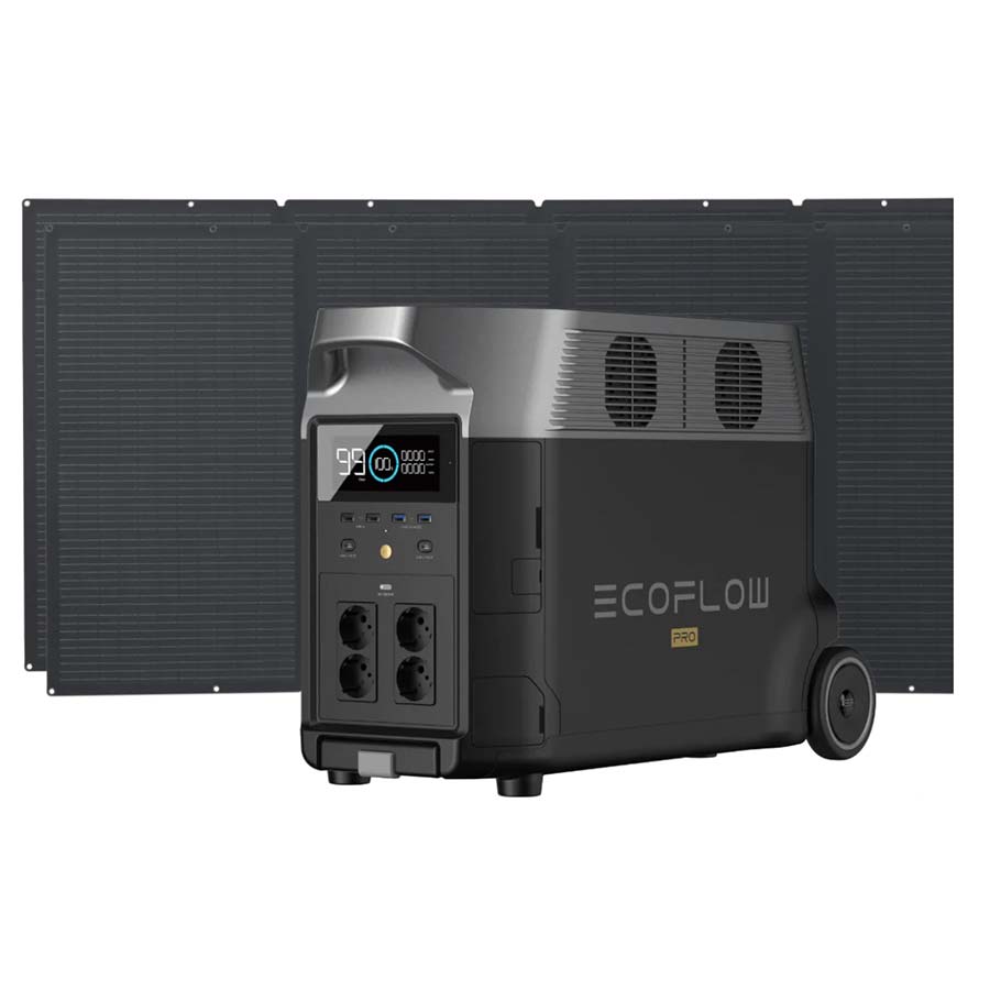 Pack Ecoflow Delta Pro + 2 Panel Solar 400w
