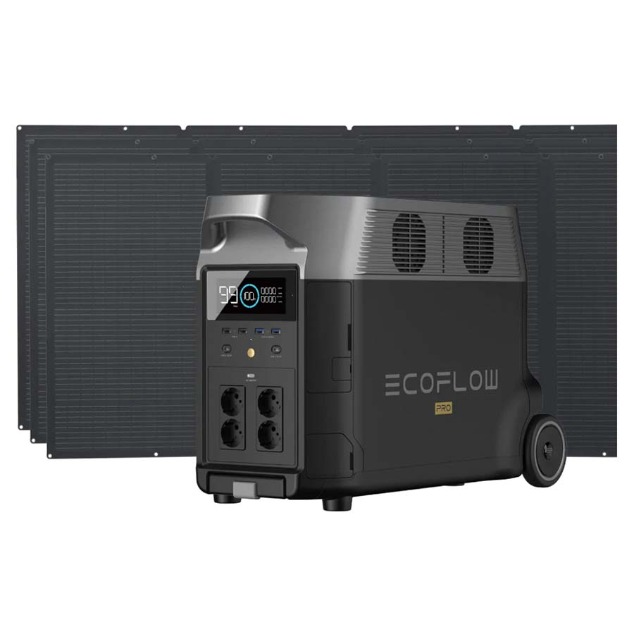 Pack Ecoflow Delta Pro + 3 Panel Solar 400w