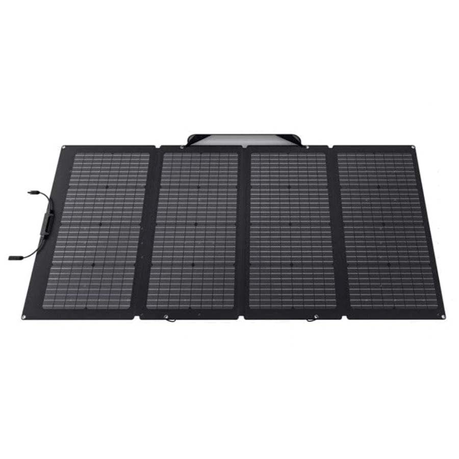 Placa-solar-ecoflow-220w-inclinada Placa solar ecoflow 220w inclinada